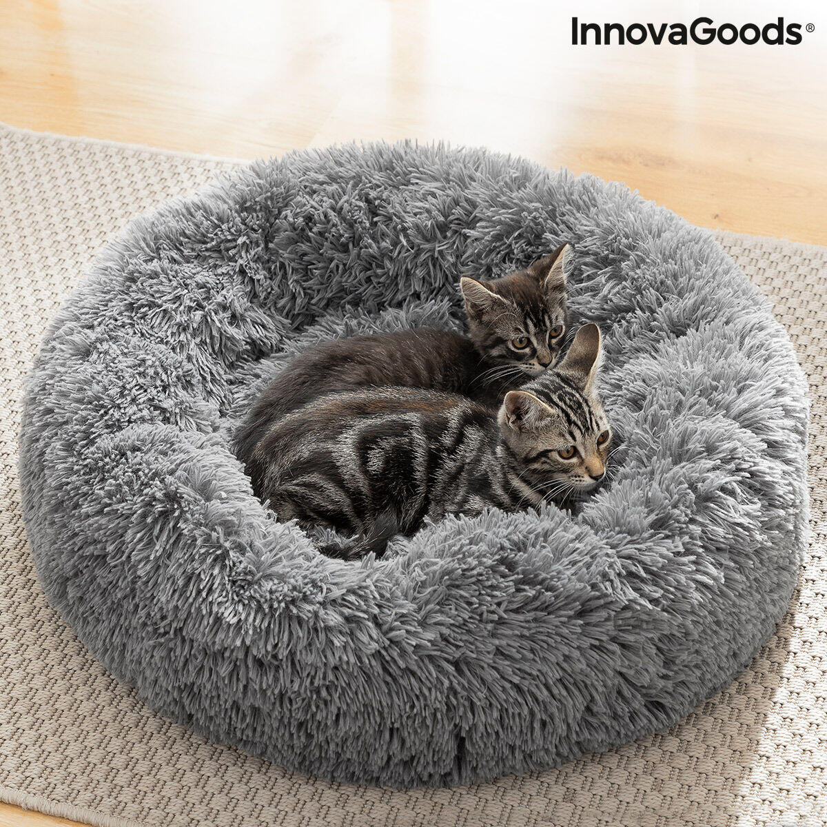 🐾 Cama Antiestrés amigoBed Ø 60 cm – El Refugio Soñado para tu Mejor Amigo